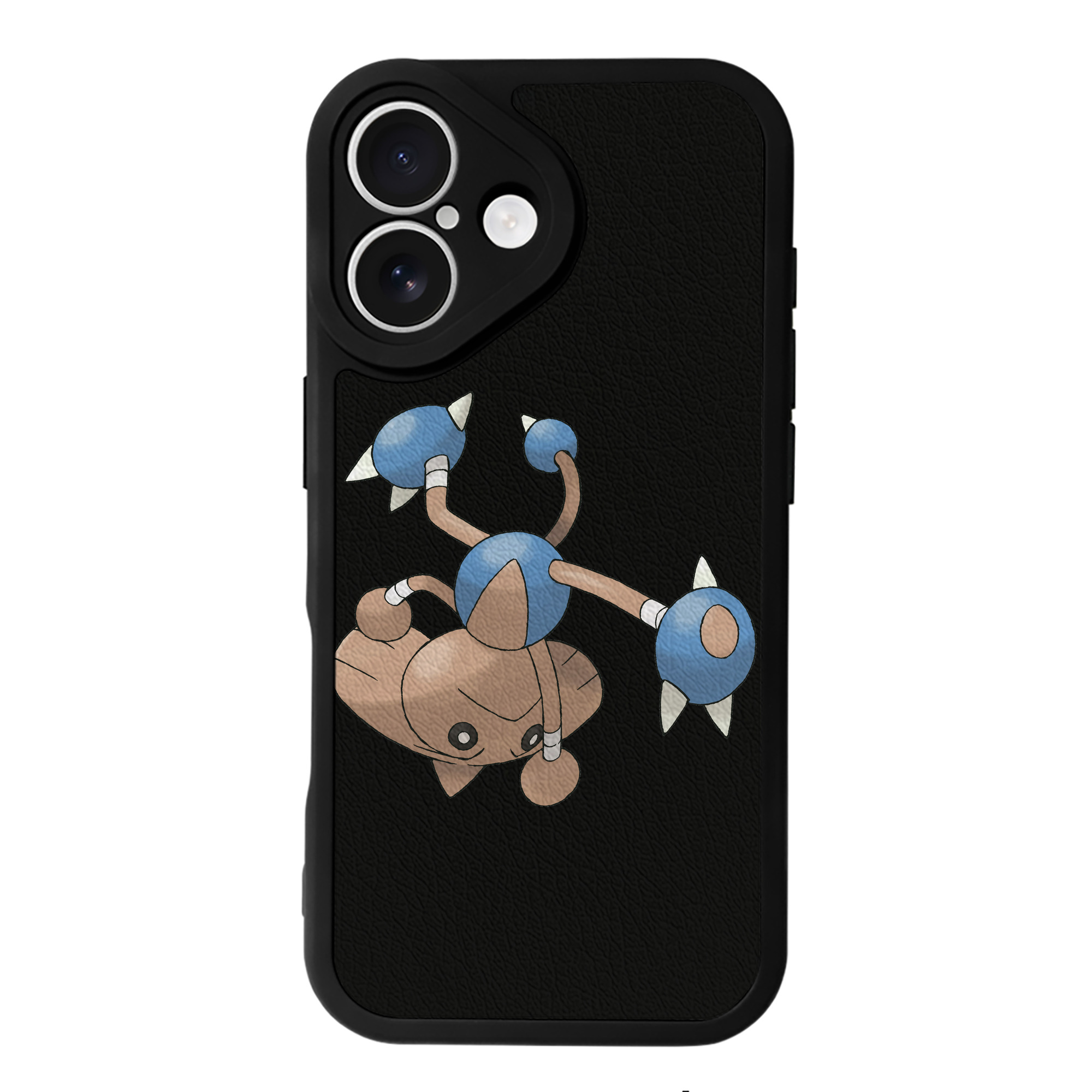 （画像用） ポケットモンスター Pokémon 【iPhone 16シリーズ対応】シリコンスマホケース（レザー調） 材質：シリコン